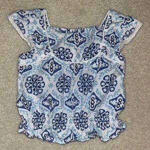 Janie and Jack ruffle top